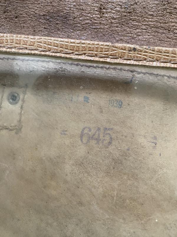 WW2 GERMAN OFFICER'S MAP CASE