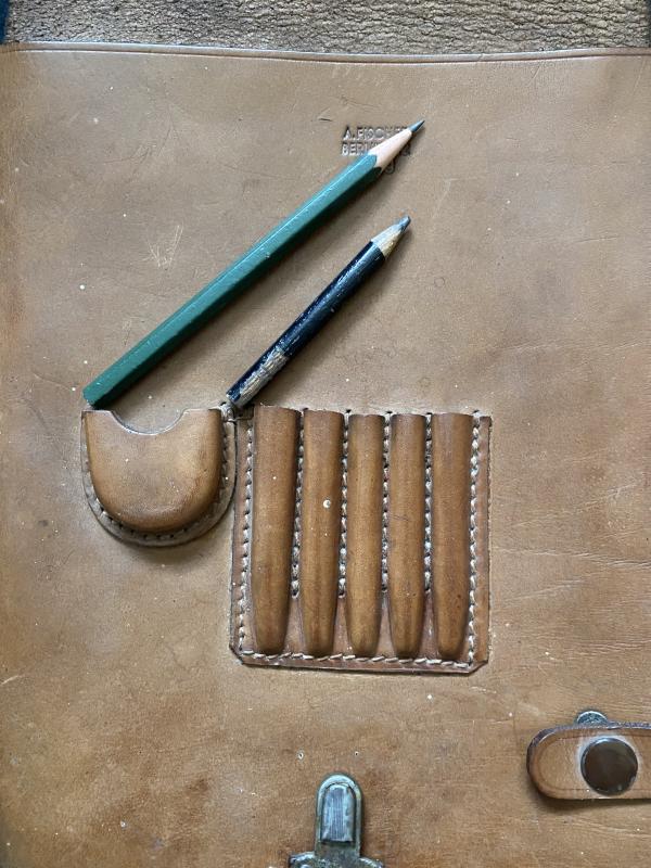 WW2 GERMAN OFFICER'S MAP CASE