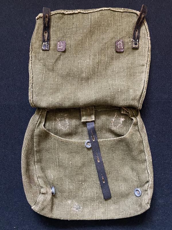 WW2 GERMAN ARMY THICK BREAD BAG