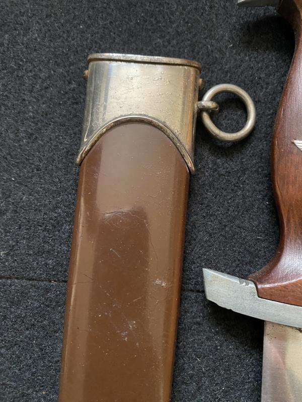 WW2 GERMAN LATE PATTERN SA MANS DAGGER