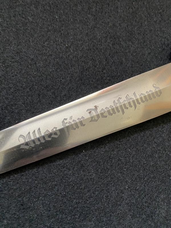WW2 GERMAN LATE PATTERN SA MANS DAGGER