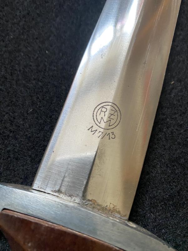 WW2 GERMAN LATE PATTERN SA MANS DAGGER