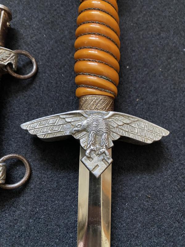 WW2 GERMAN LUFTWAFFE 2ND PATTERN DAGGER