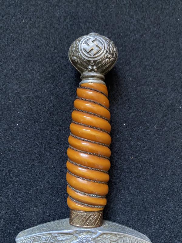 WW2 GERMAN LUFTWAFFE 2ND PATTERN DAGGER