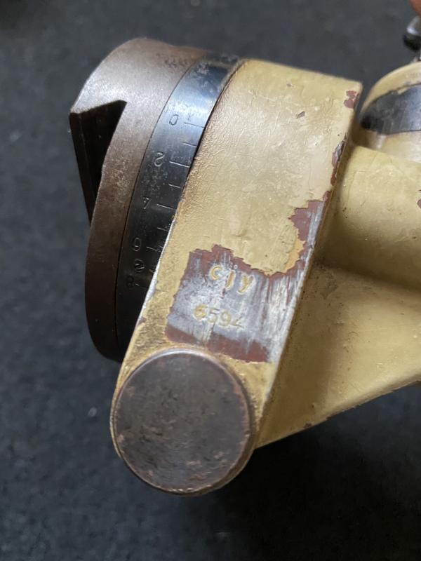 WW2 GERMAN AFRIKA KORP RA35 81MM MORTAR SIGHT