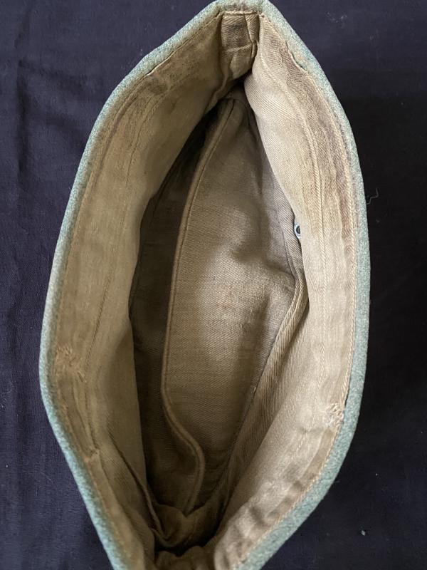 WW2 GERMAN ARMY ARTILLERY ENLISTED MAN'S OVERSEAS M38 CAP