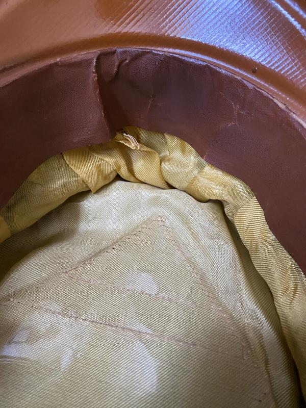 WW2 GERMAN PANZER OFFICER'S VISOR CAP