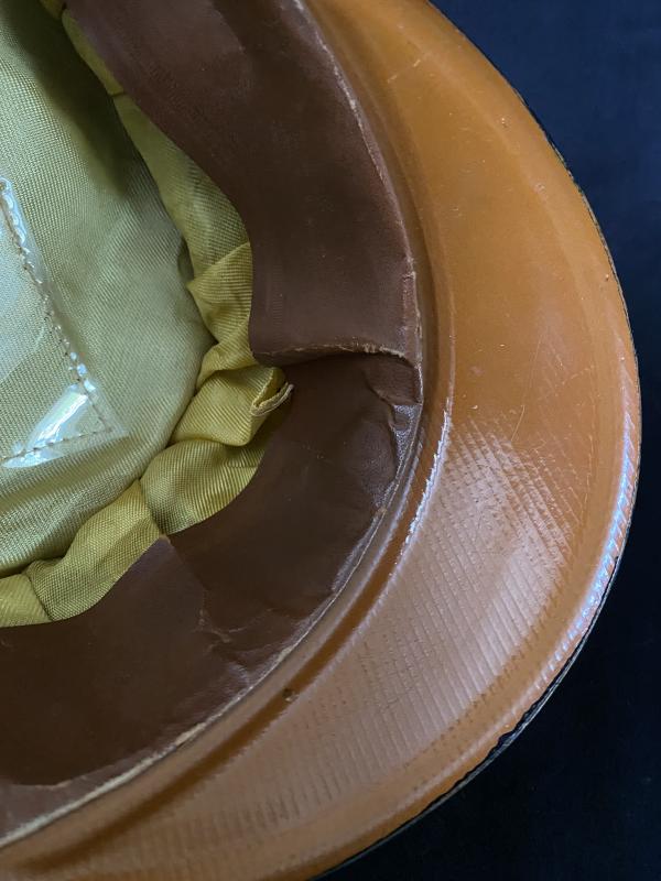 WW2 GERMAN PANZER OFFICER'S VISOR CAP