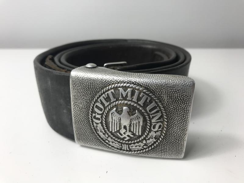 Chase Militaria | WW2 GERMAN ARMY BELT & BUCKLE