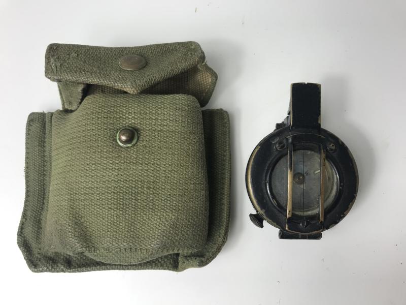 BRITISH MKIII COMPASS & POUCH