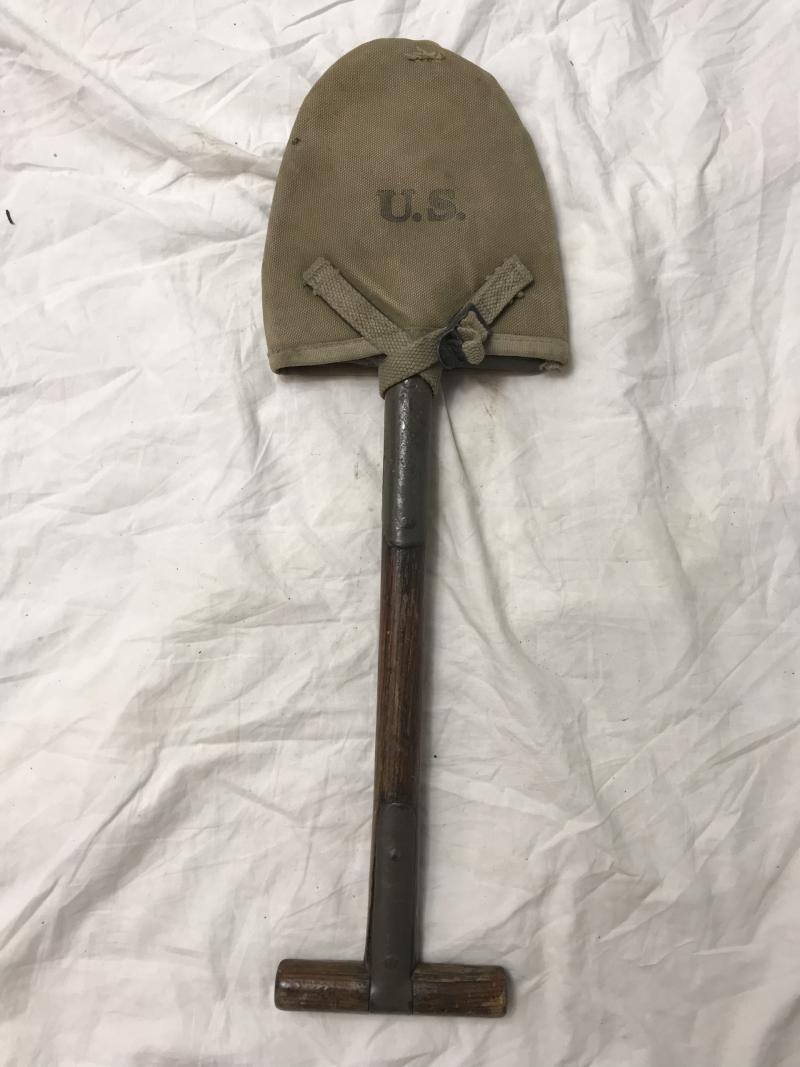 Chase Militaria | U.S. M1910 ENTRENCHING TOOL & COVER