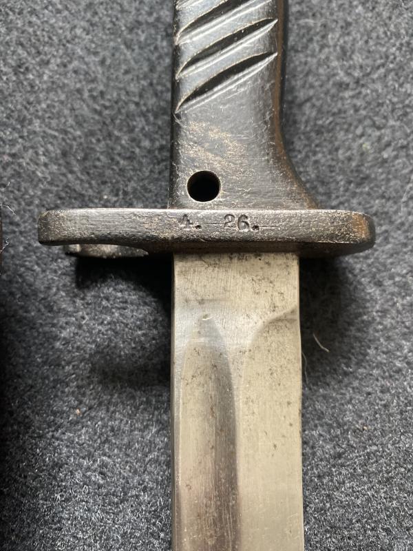WW1 GERMAN ERSATZ EB44 BAYONET