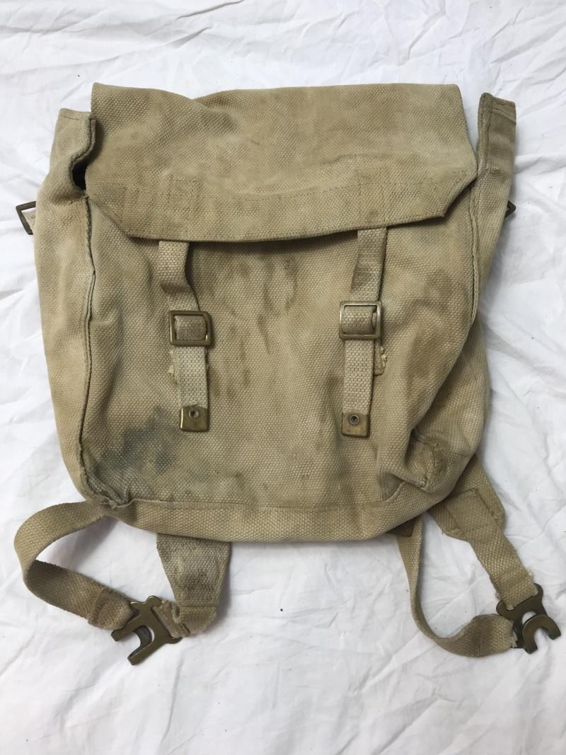 WW2 BRITISH 37 PATTERN SMALL PACK & L-STRAPS