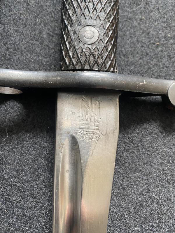 WW2 SPANISH M1941 BOLO MAUSER BAYONET