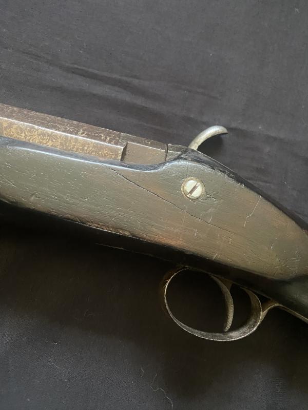 ANTIQUE J&G GIBBS PERCUSSION MUSKET