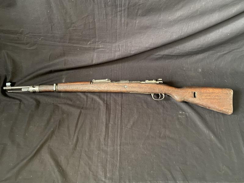 DEACTIVATED WW2 GERMAN K98 RIFLE ( PRE-EU/UK DEACTIVATION)