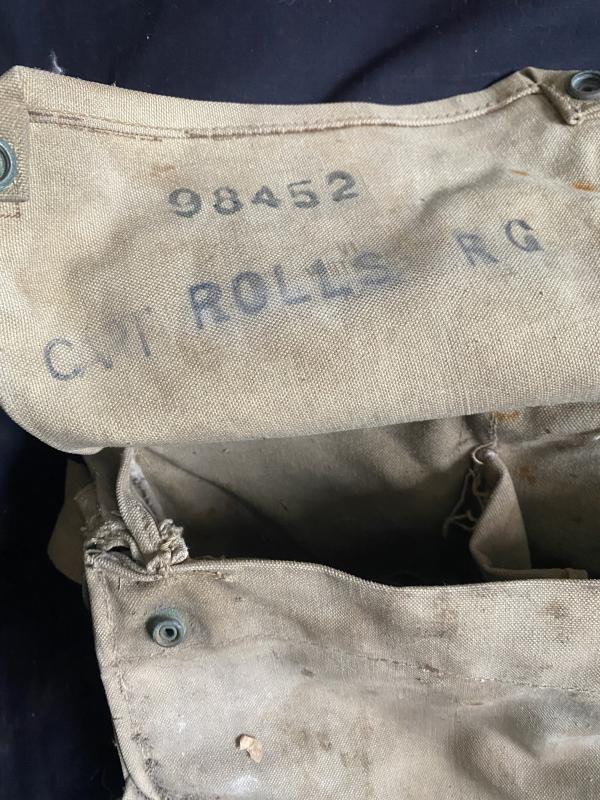 WW2 BRITISH SERVICE GAS MASK SET