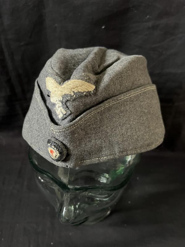 WW2 GERMAN LUFTWAFFE SIDE CAP