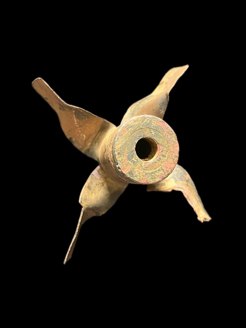 WW2 RUSSIAN TRENCH ART CANDLE HOLDER