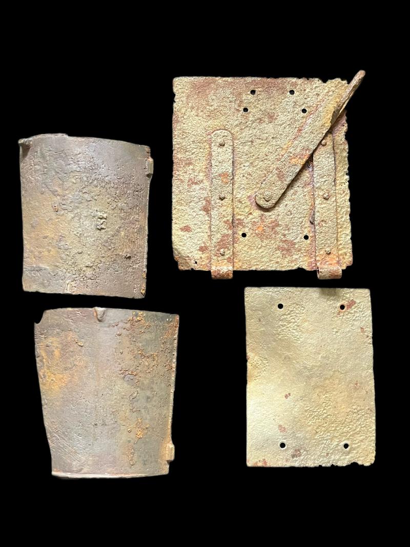 RELIC PIECES OF A WW2 GERMAN FIELD STOVE