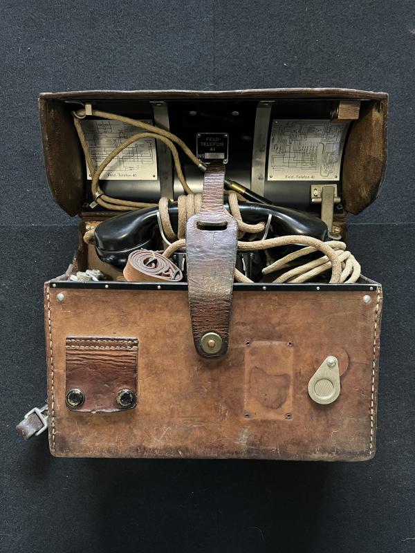 RARE WW2 SWISS MODEL 1941 TYPE A FIELD TELEPHONE