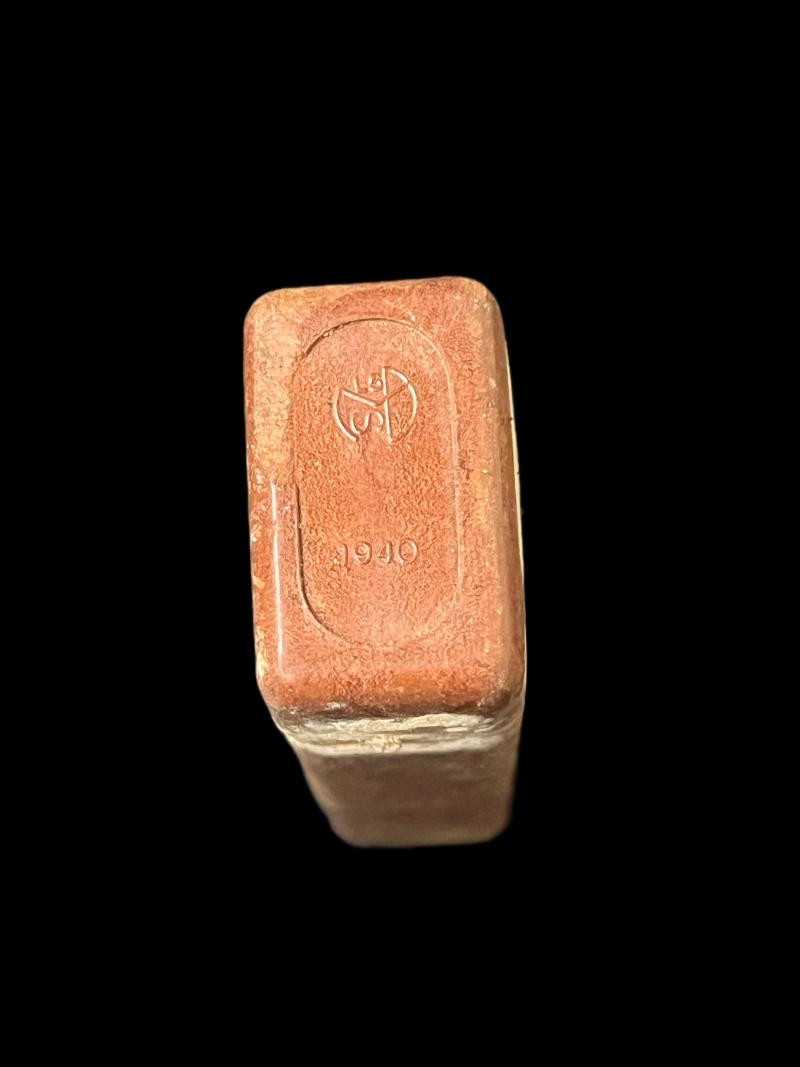 WW2 GERMAN SKIN DECONTAMINATION TABLET CONTAINER