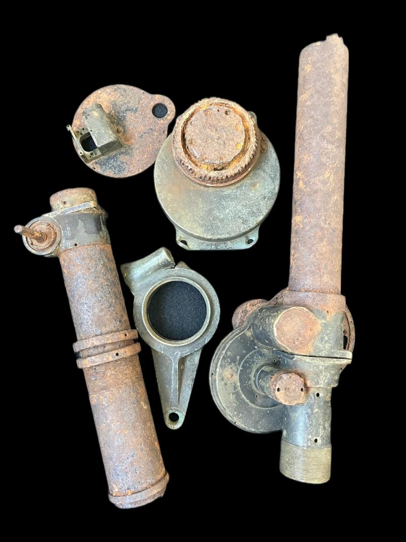 ASSORTED WW2 GERMAN PARTS FOR A FLAK