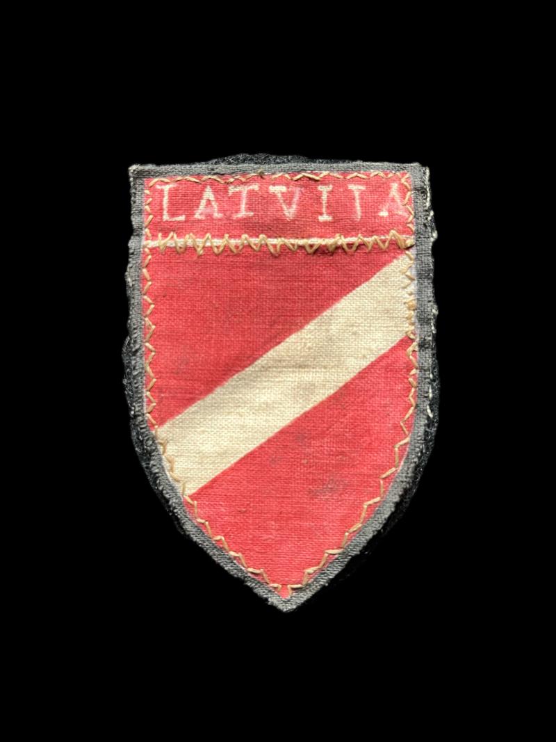 REPRODUCTION WW2 GERMAN LATVITA WAFFEN-SS PATCH