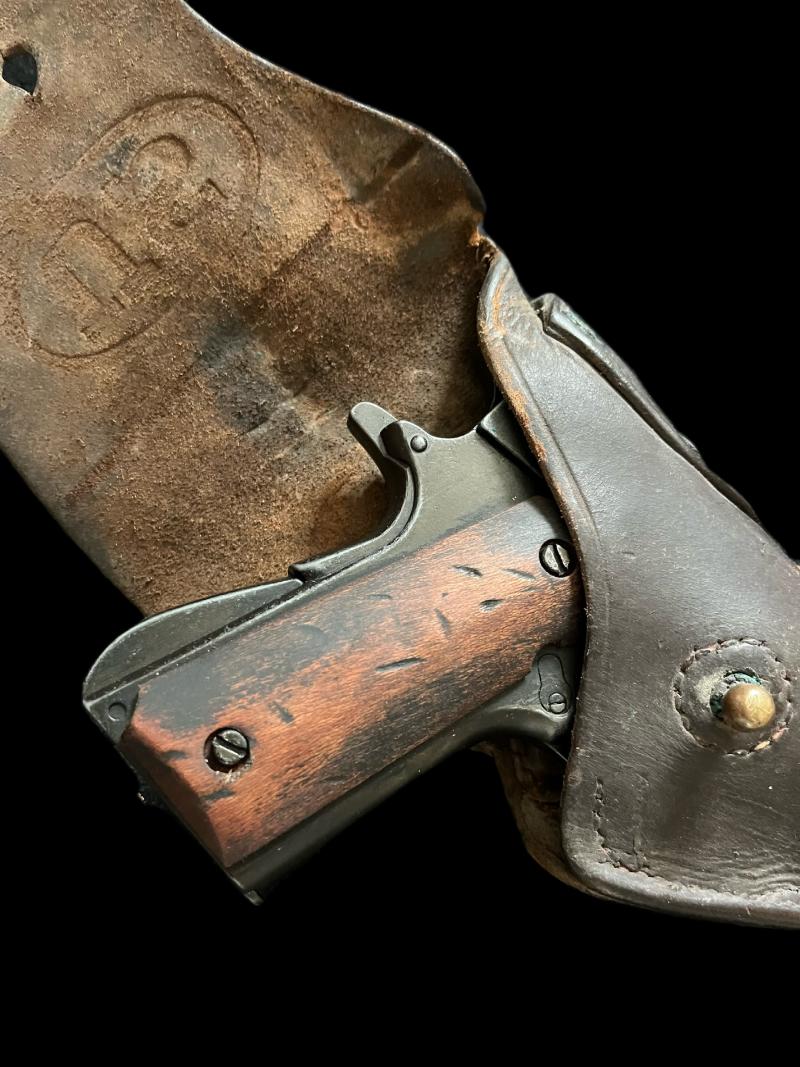 DENIX REPLICA U.S. COLT 1911 PISTOL IN HOLSTER