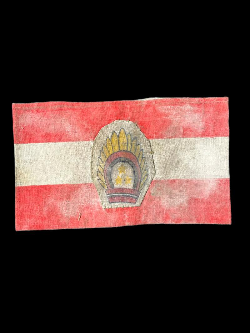 REPRODUCTION WW2 LATVIAN SS ARMBAND