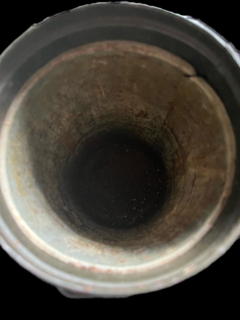 WW2 GERMAN M38 GAS MASK AND TIN