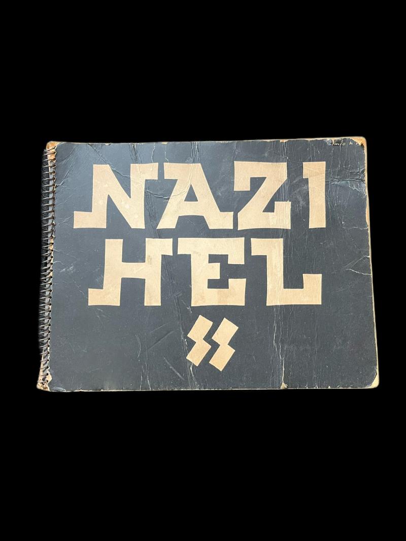 RARE NAZI HEL HOLOCAUST REMEMBRANCE BOOK