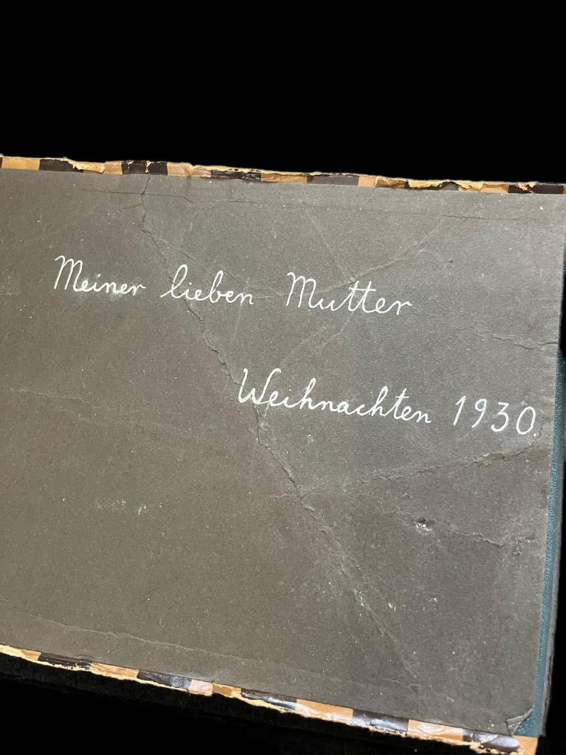 1930 DATED GERMAN PHOTO ALBUM