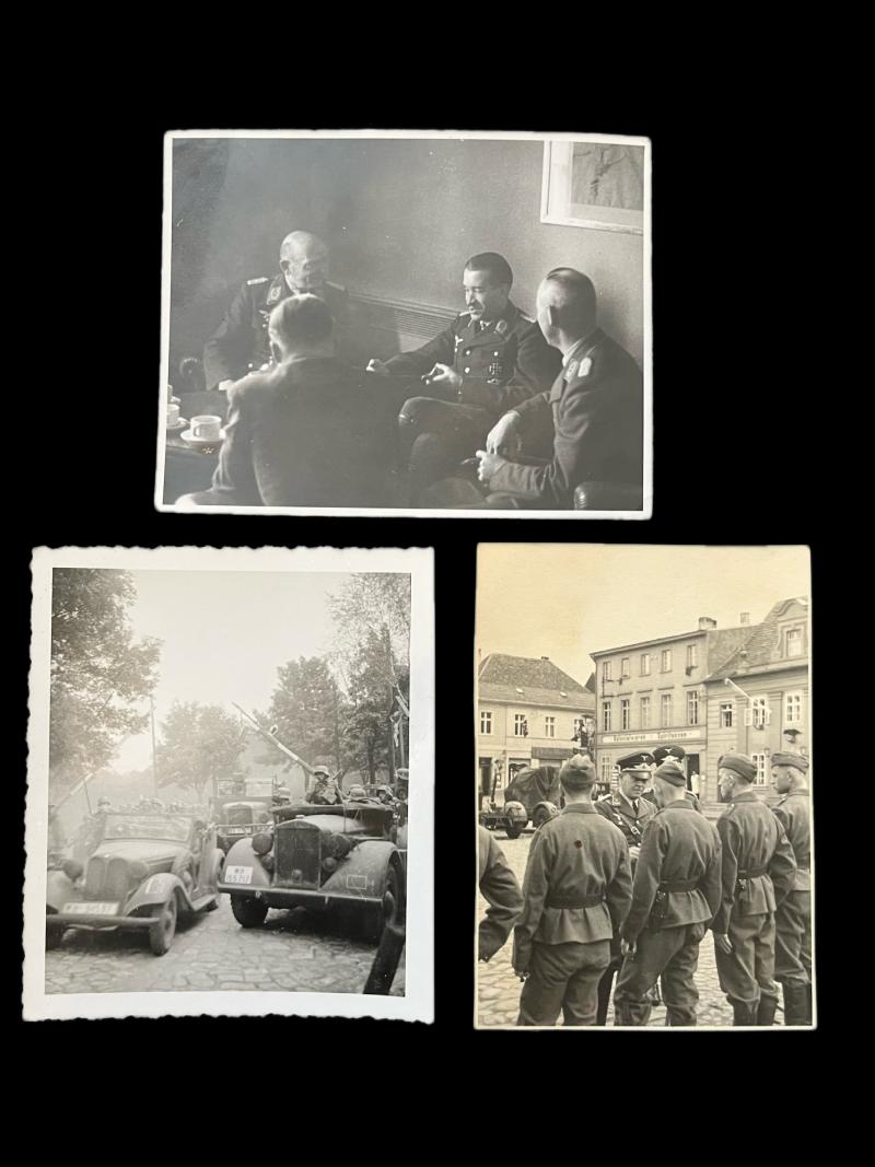 3 X WW2 GERMAN PHOTOS