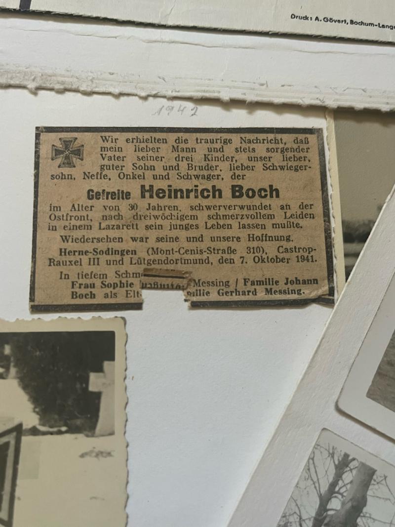 WW2 GERMAN FAMILY PHOTO COLLECTION