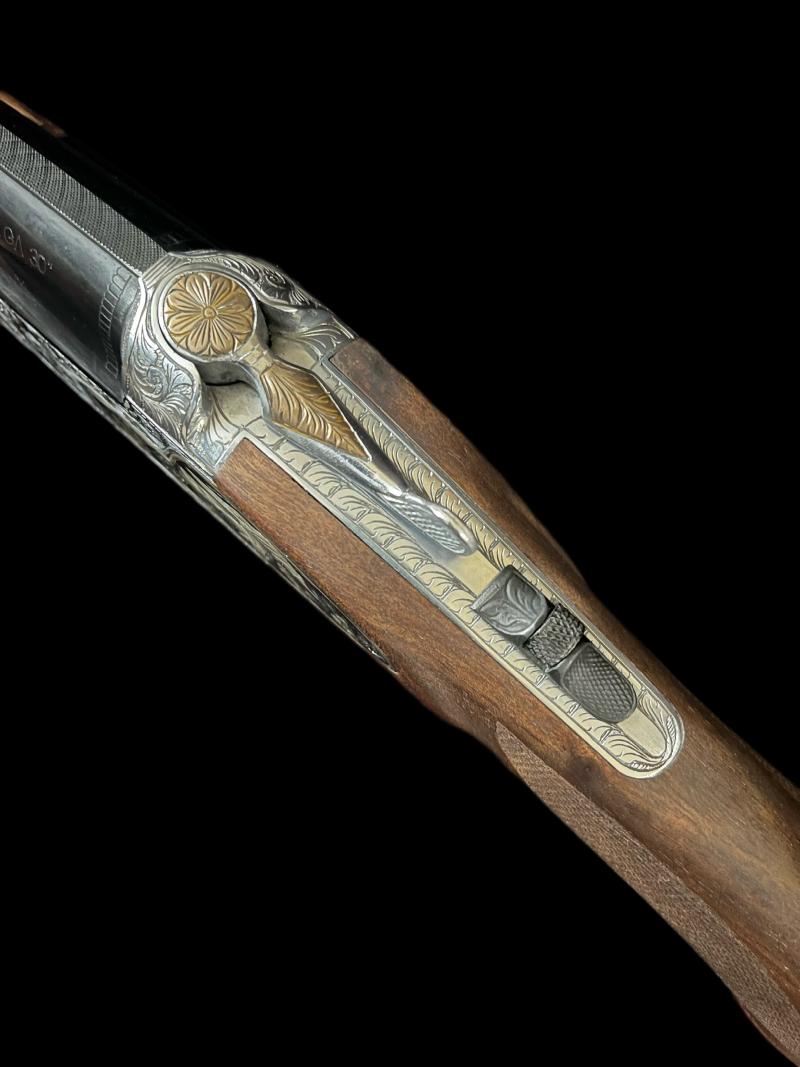 DEACTIVATED DOUBLE BARREL UNDER/OVER KRCAV 12B SHOTGUN (NEW EU DEACTIVATION)