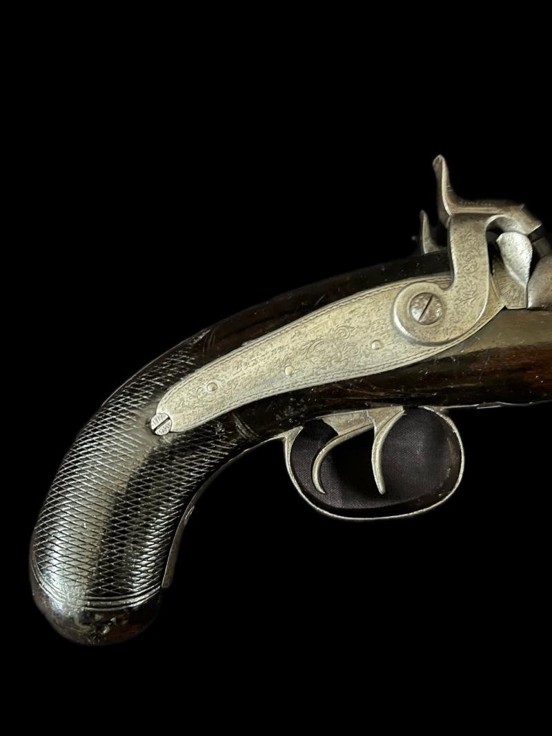 OBSOLETE DOUBLE BARREL HOWDER PISTOL