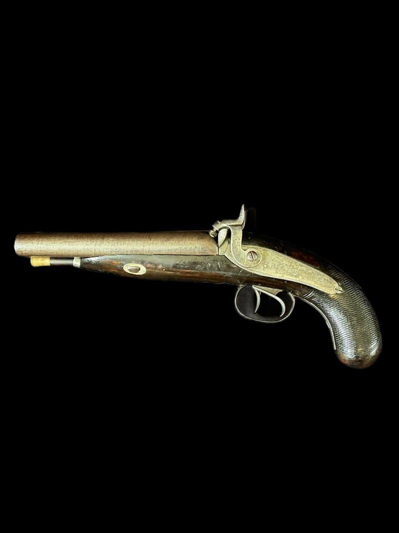 OBSOLETE DOUBLE BARREL HOWDER PISTOL