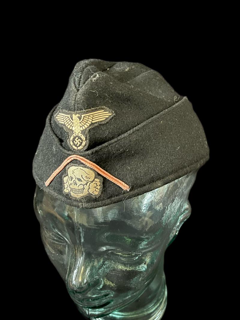 REPRODUCTION WW2 GERMAN WAFFEN-SS TOTENKOPF PANZER CAP