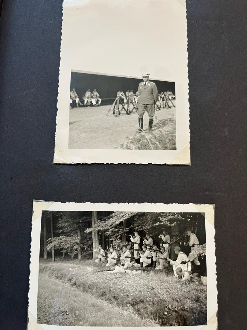 WW2 GERMAN LUFTWAFFE MILITARY SERVICE MEMORY BOOK/PHOTO ALBUM
