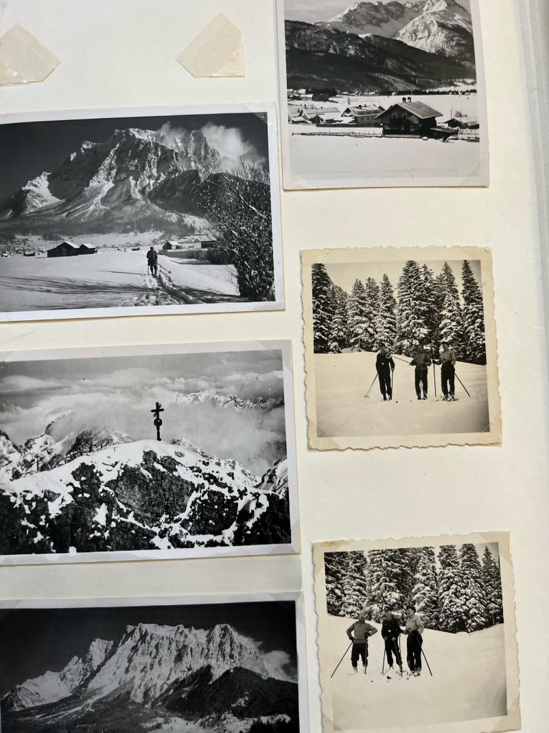 WW2 GERMAN LUFTWAFFE MILITARY SERVICE MEMORY BOOK/PHOTO ALBUM