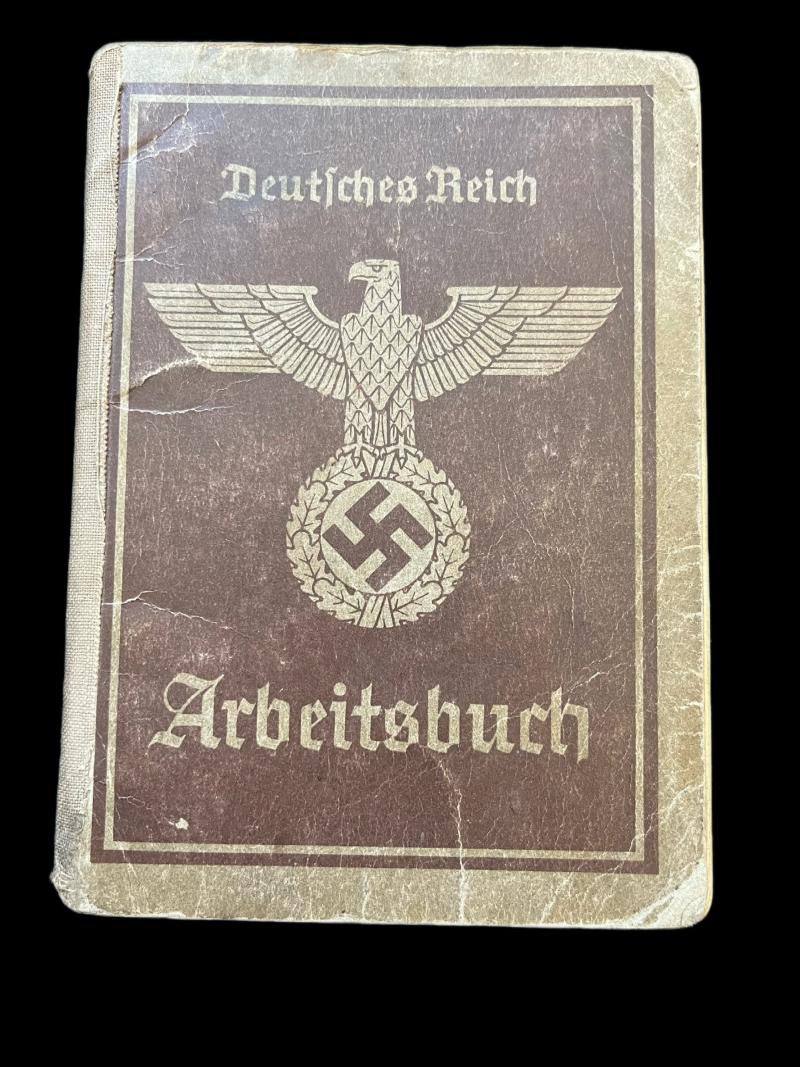 GERMAN DEUTSCHES REICH ARBEITSBUCH