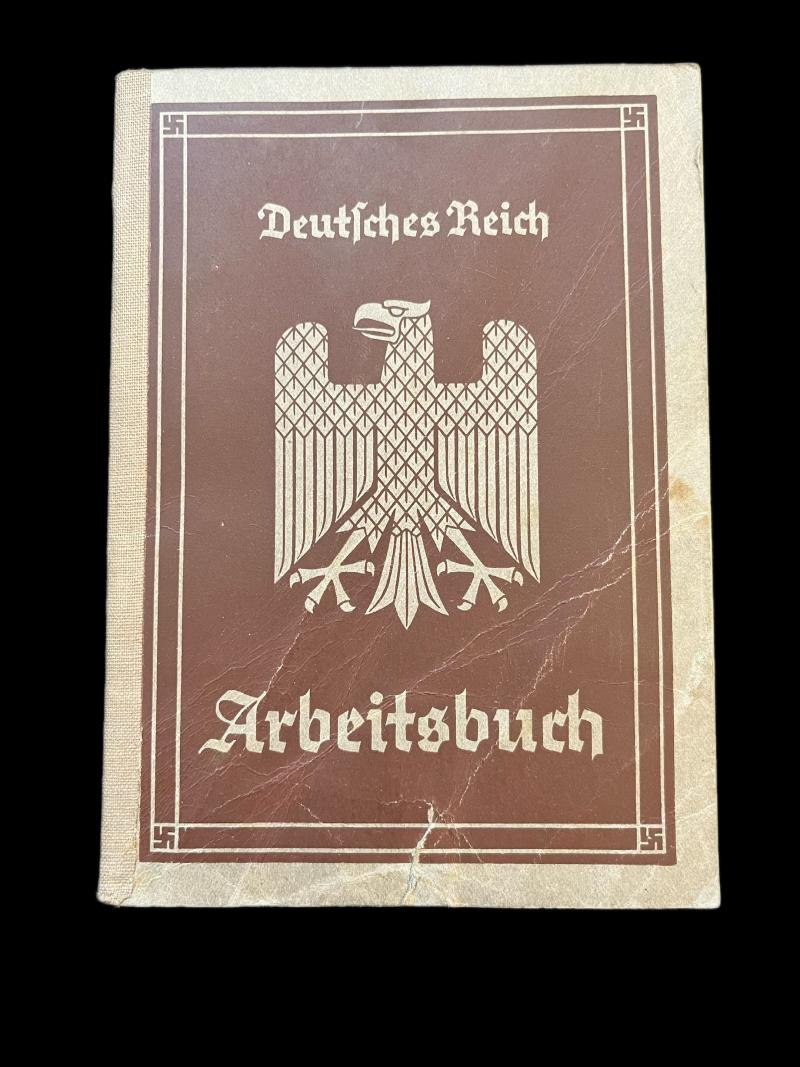 GERMAN DEUTSCHES REICH ARBEITSBUCH