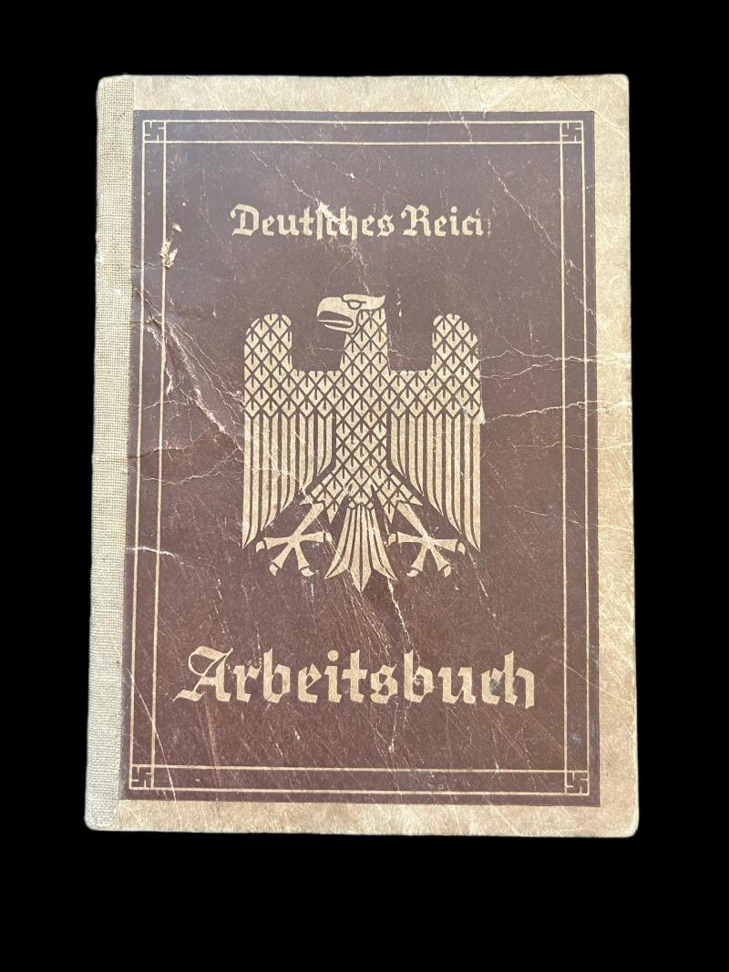 GERMAN DEUTSCHES REICH ARBEITSBUCH