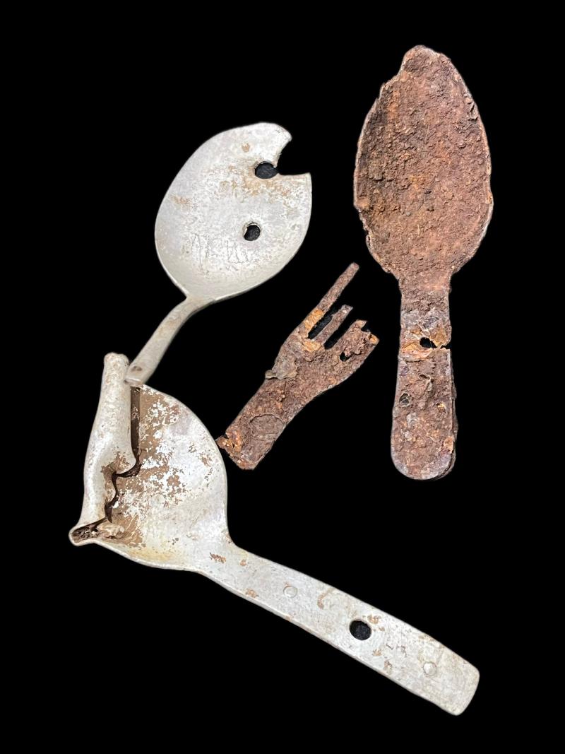 ASSORTED RELIC CUTLERY FROM LATVIA