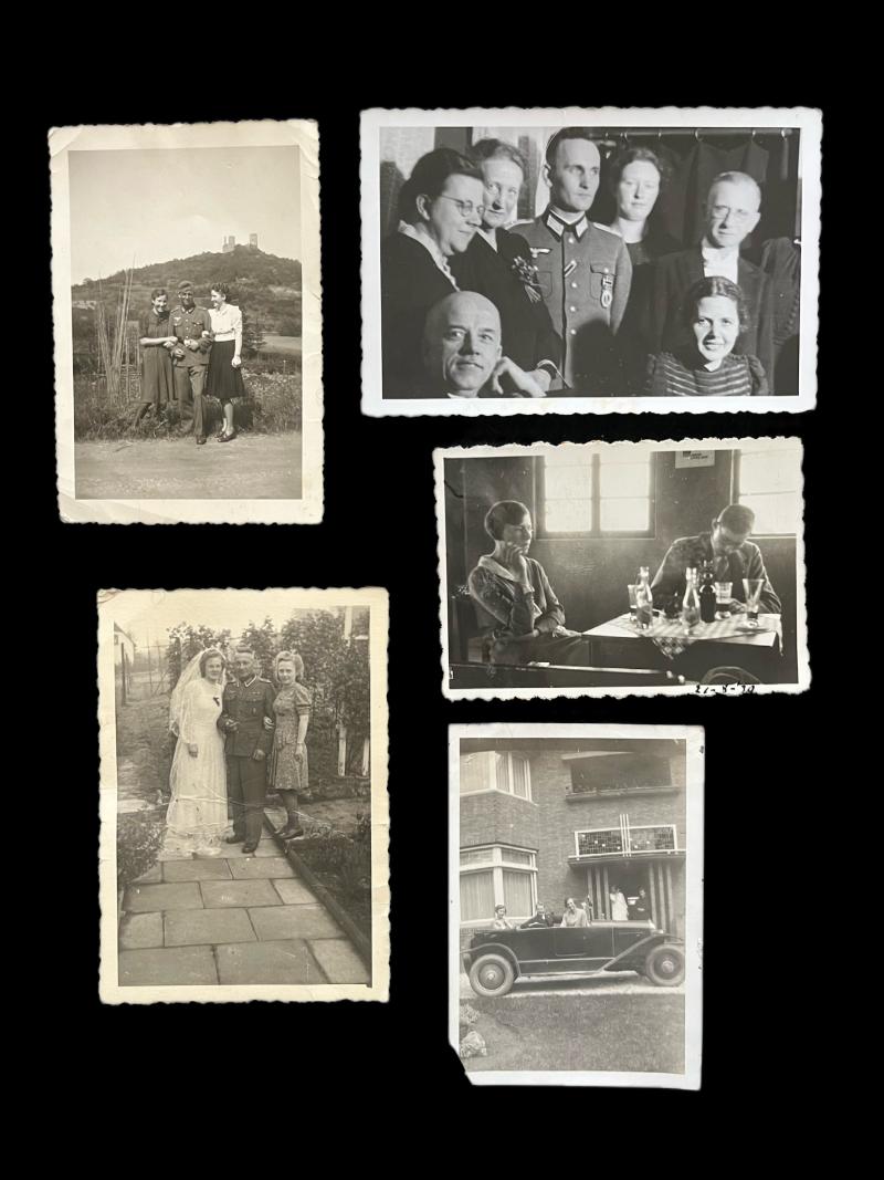 5 X WW2 GERMAN PICTURES