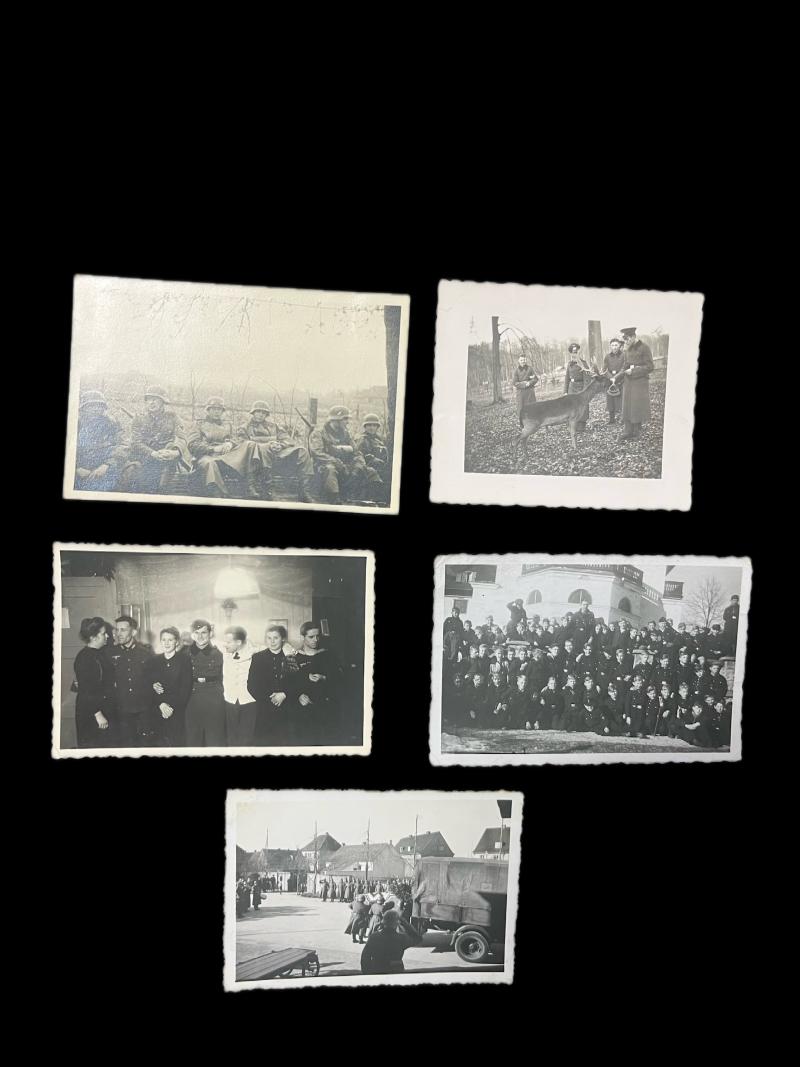 5 X WW2 GERMAN PICTURES