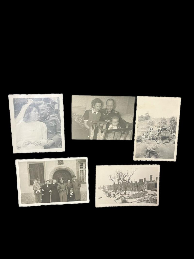 5 X WW2 GERMAN PICTURES