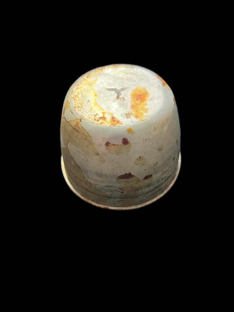 WW2 GERMAN LUFTWAFFE 7 OZ ALUMINIUM DRINKING CUP