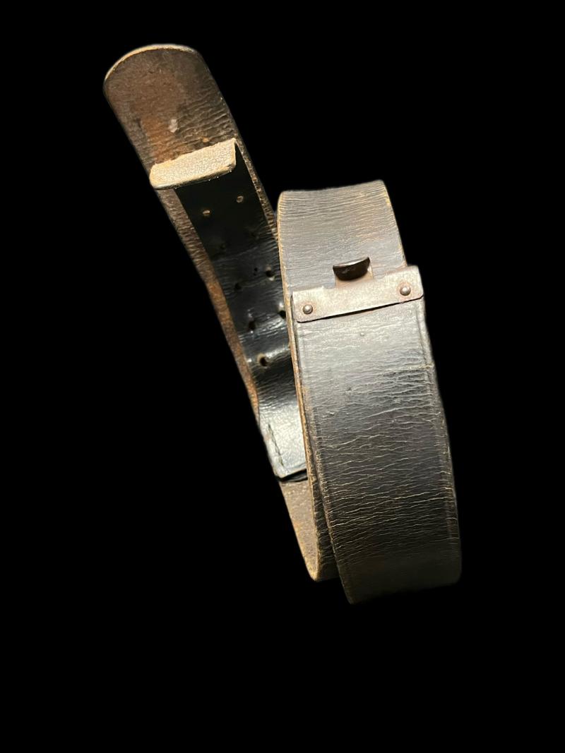 WW2 GERMAN LEATHER PARADE BELT